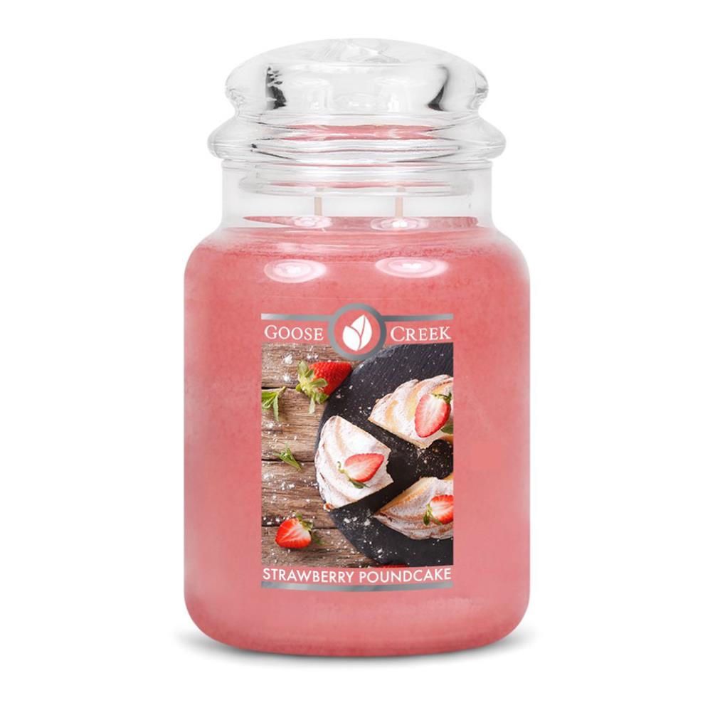 Goose Creek Strawberry Poundcake Large Jar Candle £17.99